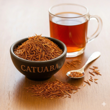 Catuaba kůra připravený čaj