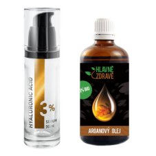 Arganový olej + kyselina hyaluronová