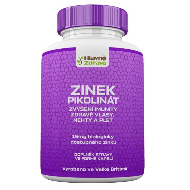 Zinek pikolinát 15mg