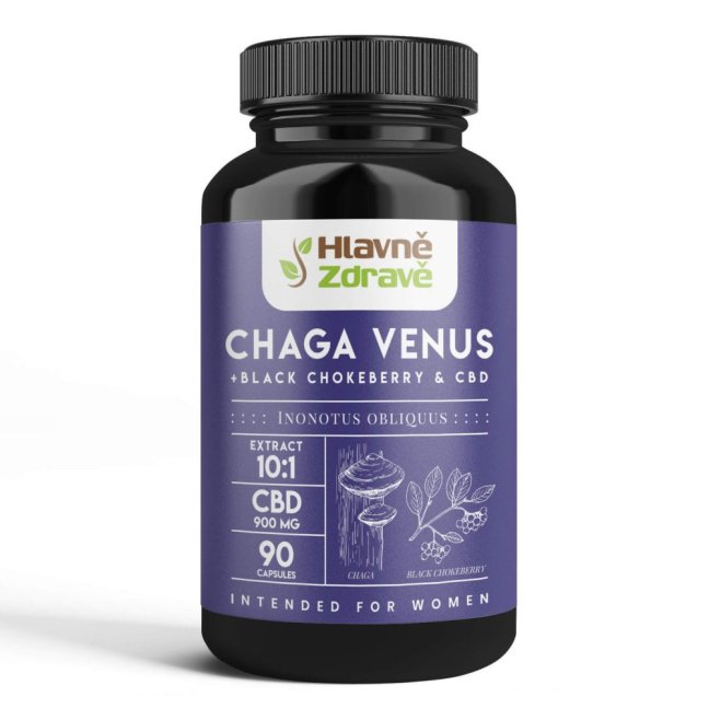 Chaga + CBD | 90 kapslí Chaga + CBD | 90 kapslí