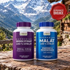 VNITŘNÍ ROVNOHVÁHA: Magnesium Malát + Glycinát