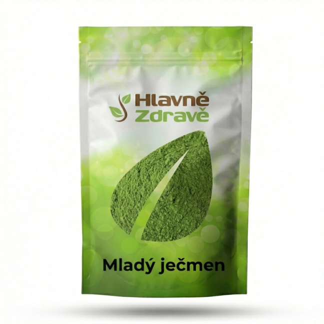 Mladý ječmen prášek