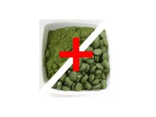 Mladý jačmeň a Chlorella
