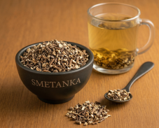 smetanka kořen pampelišky