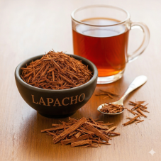 Lapacho kůra připravený čaj