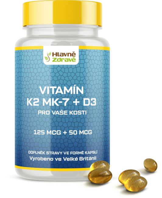 Vitamín K2 125mcg + D3 2000IU